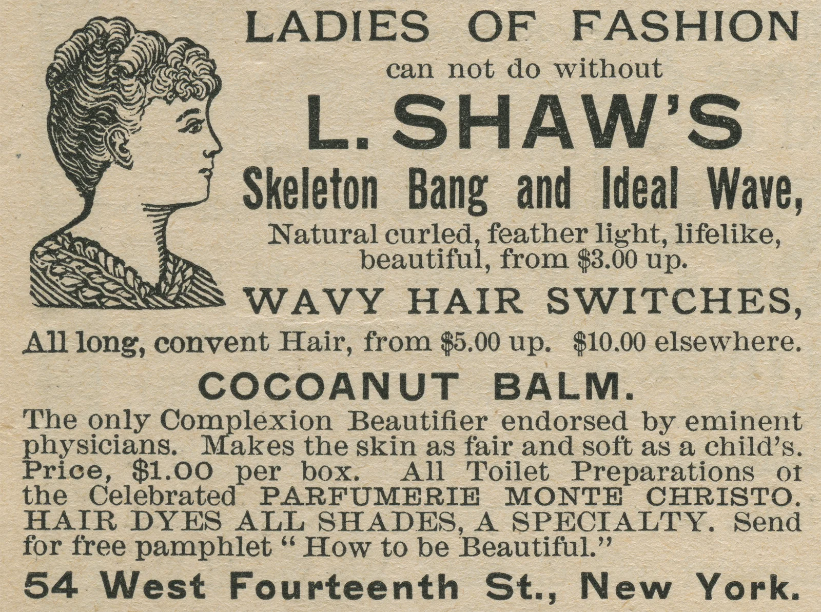 Vintage clipping, Ladies of Fashion