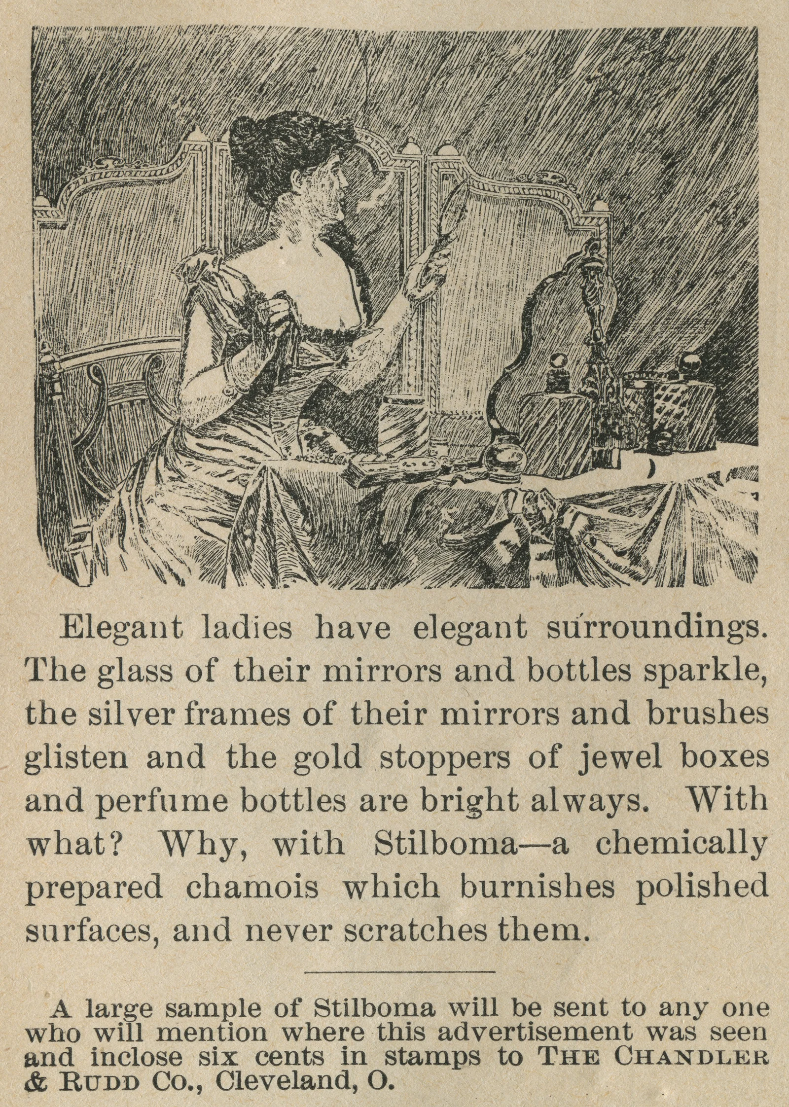 Vintage clipping, Stilboma